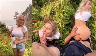 Se filtró el video de la cinta de sexo al aire libre de Cas Summer