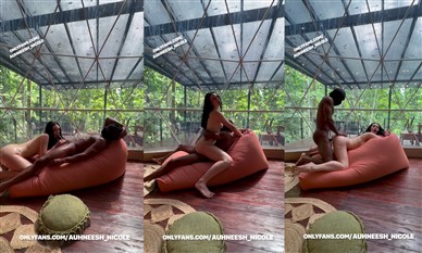 Se filtró el video de la cinta sexual desnuda de Auhneesh Nicole