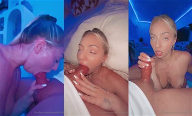 Se filtró el video de la mamada de garganta profunda de Therealbrittfit Onlyfans