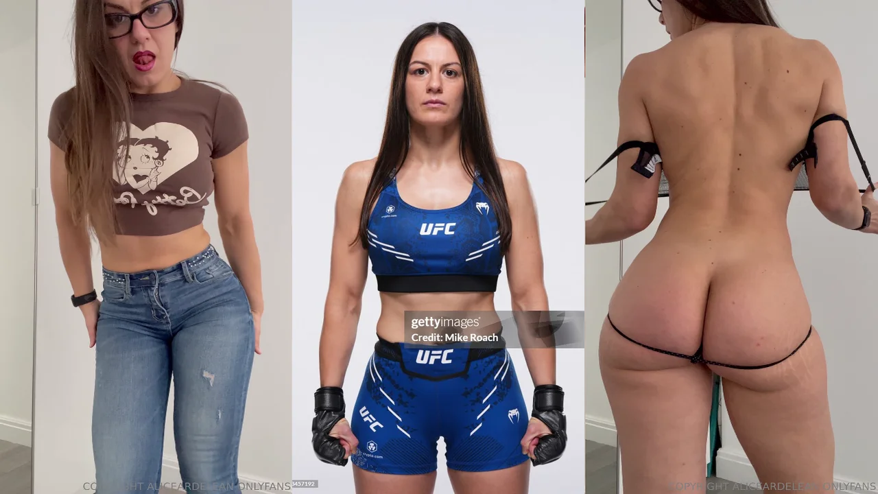 Alice Ardelean luchadora de la mma exitando con ropa sexy