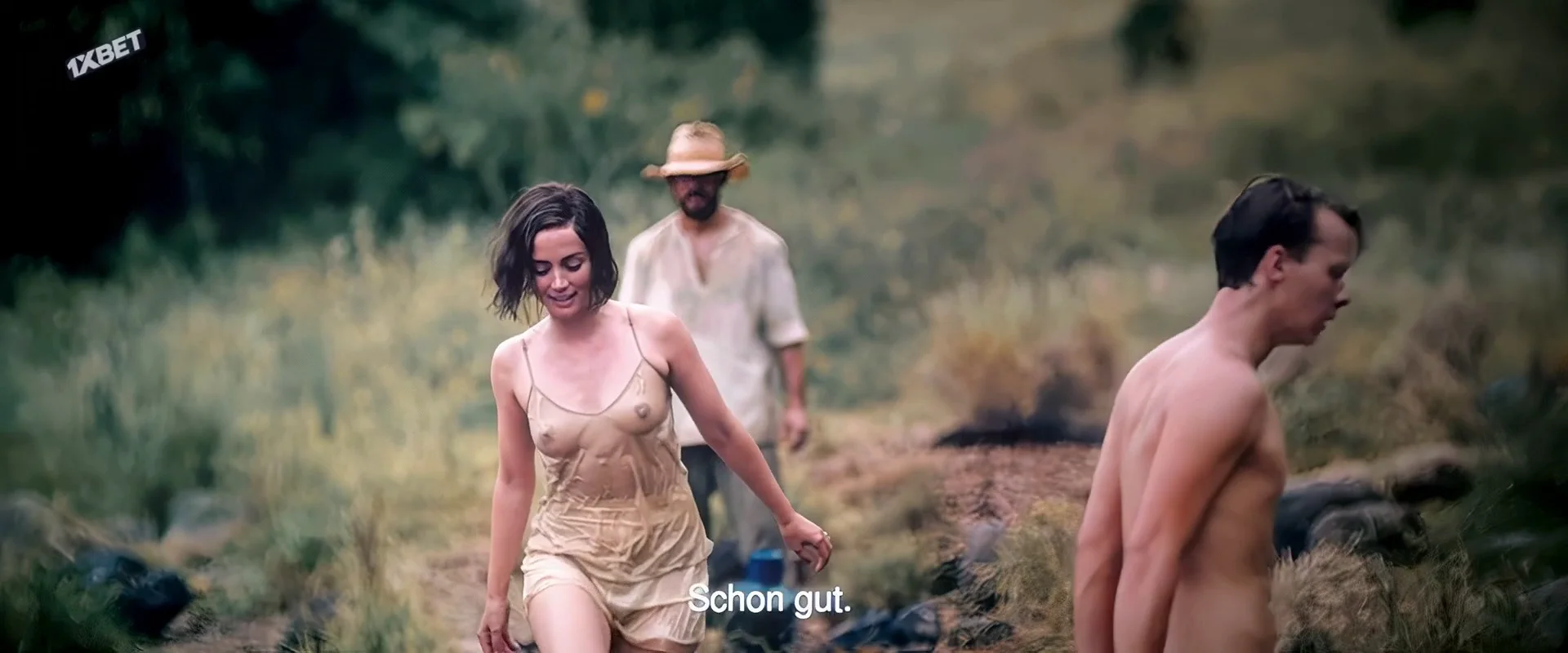 Ana De Armas Nude Tits Sex Scenes «Eden» 2024