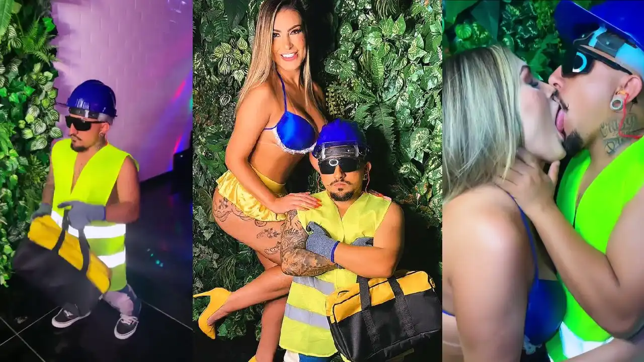 Andressa Urach follando con enano