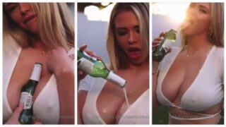 Antje Utgaard Cerveza Camiseta Mojada Onlyfans Awesomeantjay Video