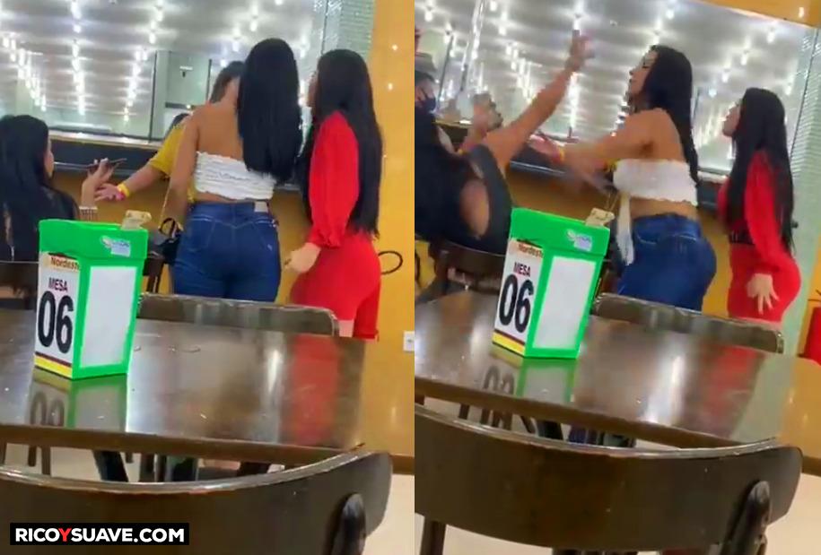 Brasileña le fue a reclamar por su marido y termino mal