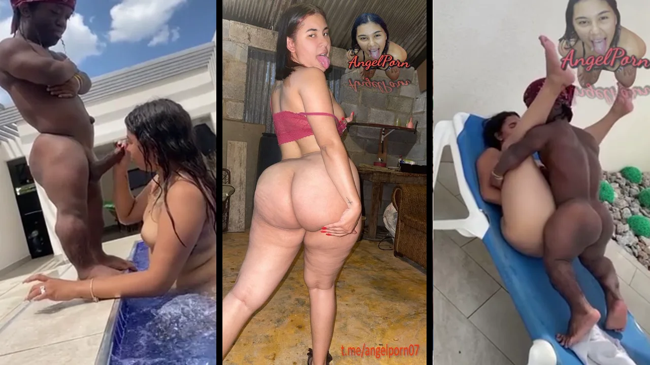 Cheila Marte sigando con el enano maton