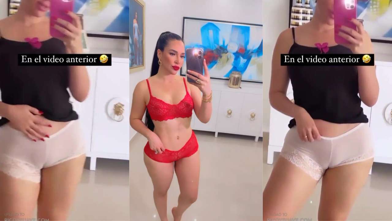 Descuido de Amelia Alcantara con su popola