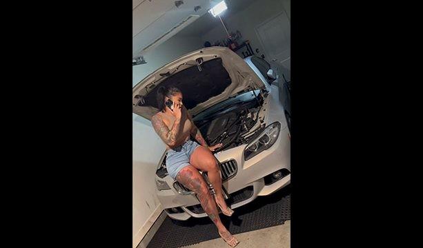 Dupholly Follando con el mecánico se filtró un video sexual