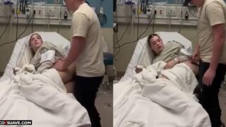 Fue a visitar su novia al hospitar y termino follando