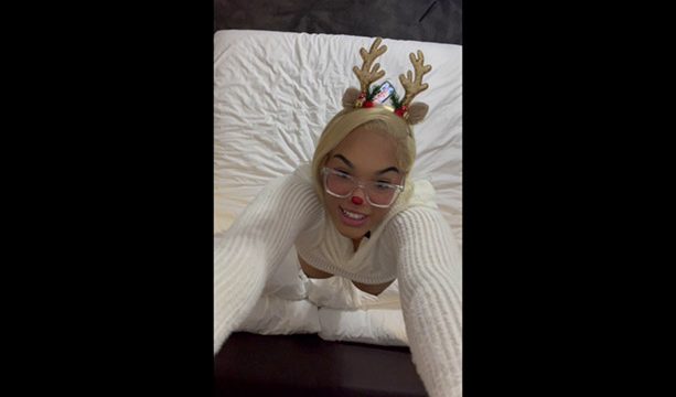 Gem Jewels Cinta de sexo interracial caliente de Navidad