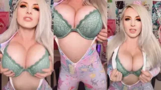 Jessica Nigri Senos Lencería Se Burlan De