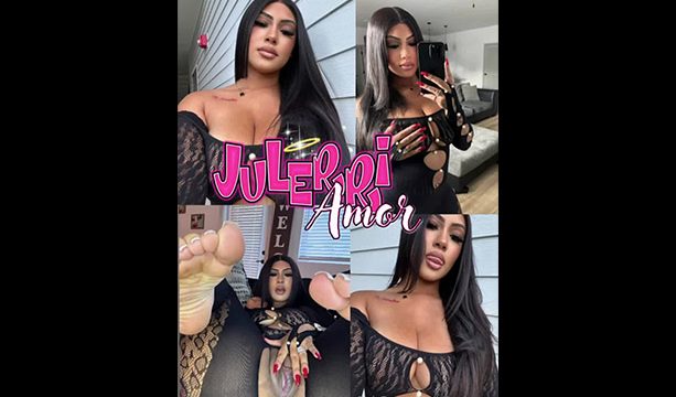 Julerri montando un consolador caliente se filtró cinta