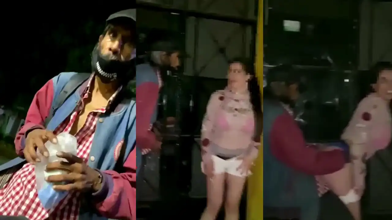 Kendall puta colombiana follando con vagabundo en la calle