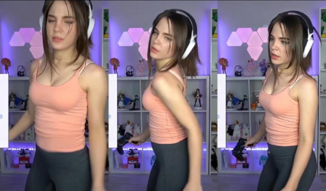 Las tetas de Staryuuki rebotando