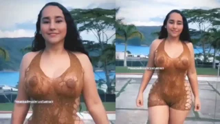 Leidy viviana madre de Valery Altamar pezones