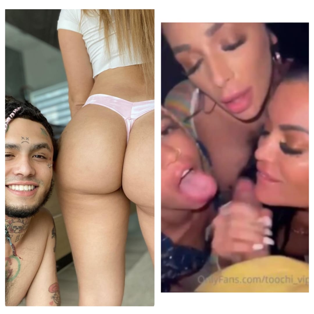 Lil pump en una fiesta loca mear en la boca de una puta