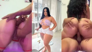 Liseth Casas masturbandose con dildo y follando