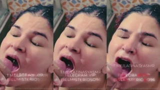 Mama de sebastian moreno cumshot en la cara