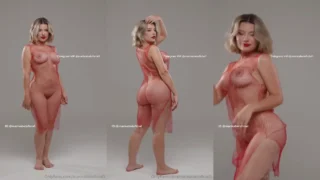 Maria Isabel desnuda en una sesion de fotos