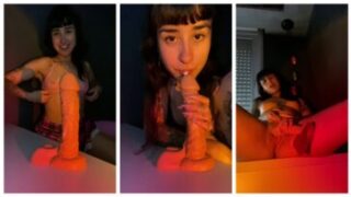 Martina Olvr filtró el video completo de provocación de coño