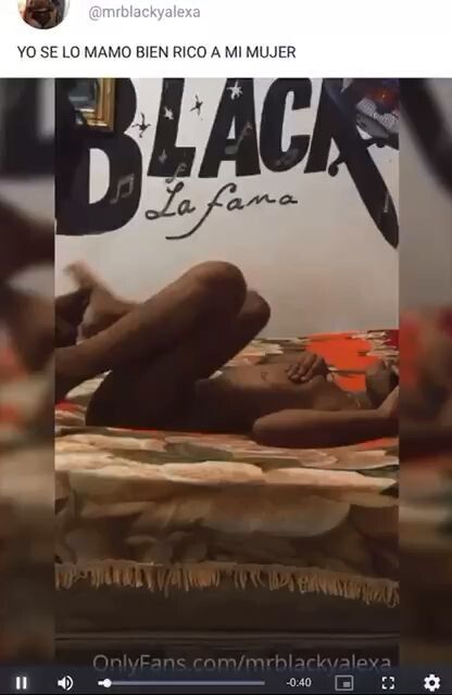 Mr black la fama mamandole el culo a su esposa