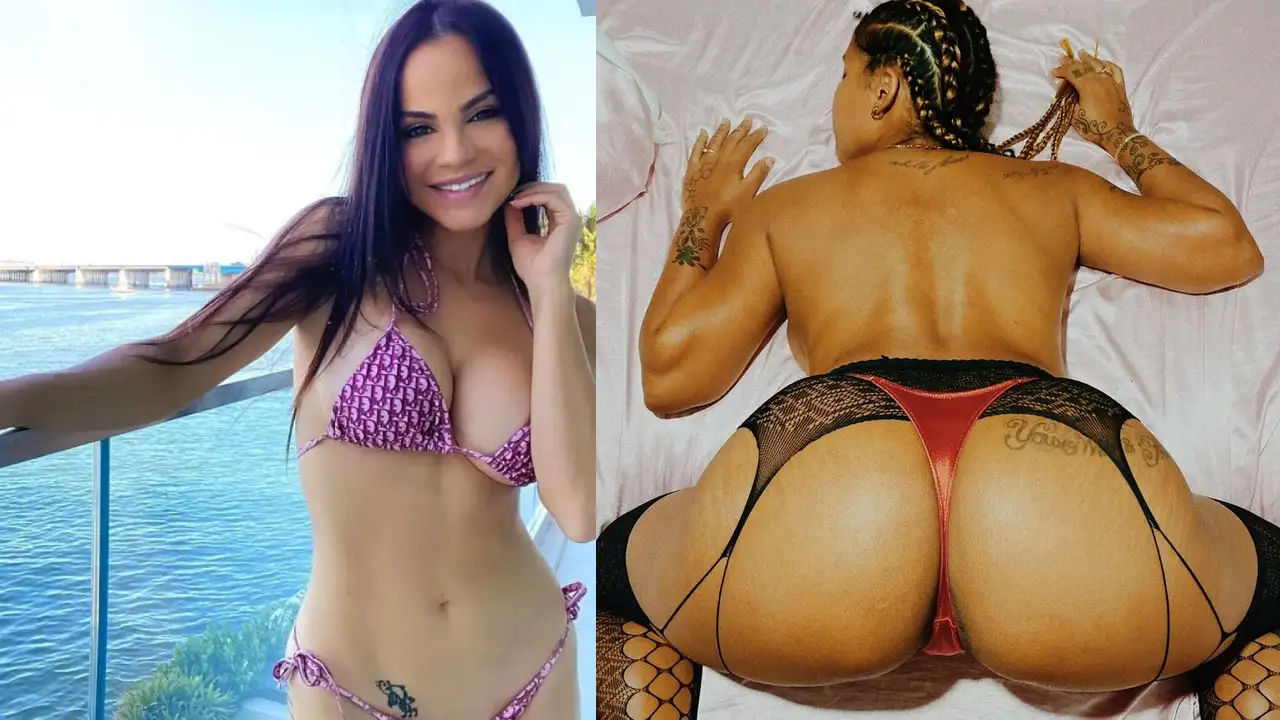 Natti Natasha y Tokischa hablando de singadera