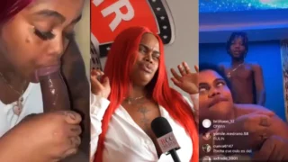 Pochale bailarina de dembow dominicana mamando