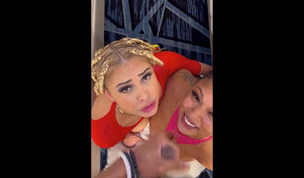 Porsha Carrera Increíble Trío mamada