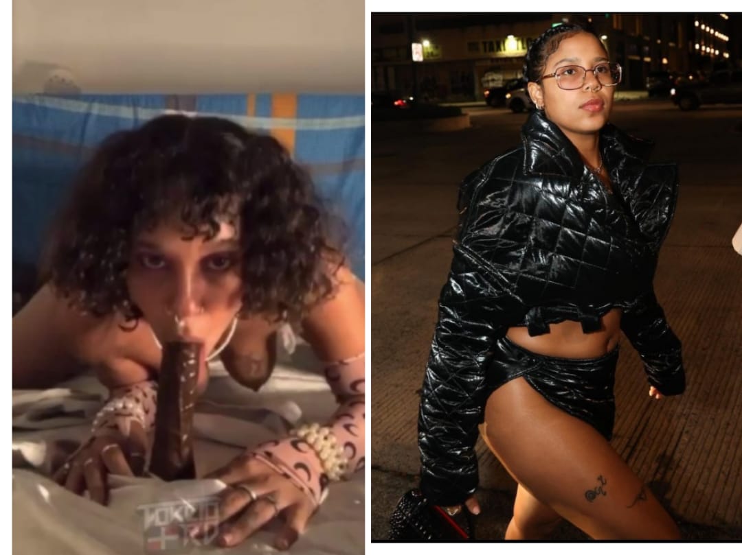 Rapero Dominicana Tokischa Chupando Consolador