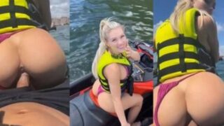 ScarlettKissesXO Follando en una moto de agua al aire libre se filtró un video sexual