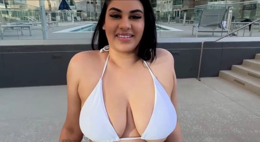 Se filtra el increíble cuerpo de Dominique Jane Pool Sextape