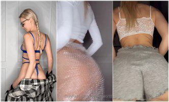 Se filtraron videos de baile sexy de Peyton Kinsly, también conocida como Inessasworld