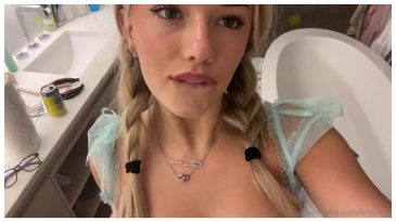 Se filtró el video PPV de Breckie Hill sin sujetador con tetas rebotantes