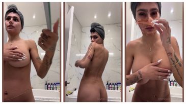 Se filtró el video PPV de provocación de pezones desnudos de Mia Khalifa
