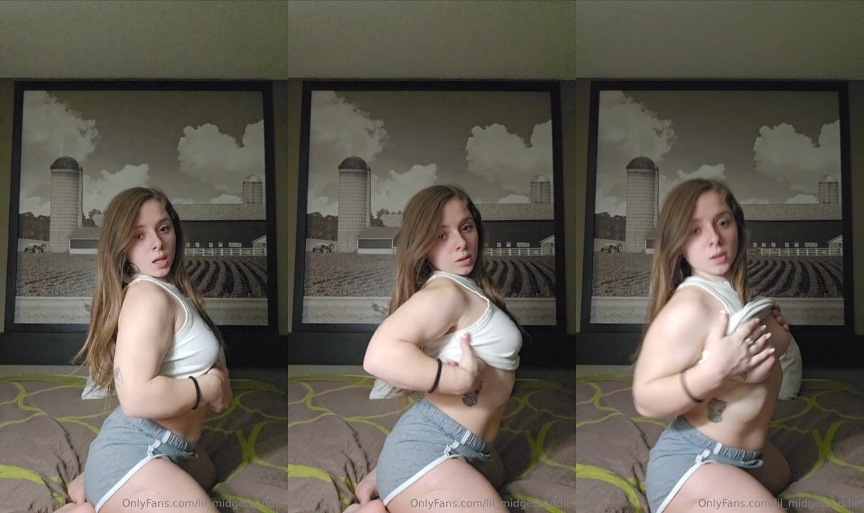 Se filtró el video de Lil_midgetbaddie desnuda en topless PPV Onlyfans