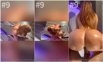 Se filtró el video de O.st.p Desnudo Espejo Consolador Paseo Onlyfans