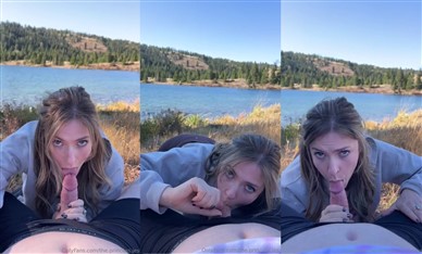 Se filtró el video de ThePrincessJess chupando polla