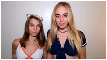 Se filtró el video de besos lésbicos de Grace Charis y Kjanecaron