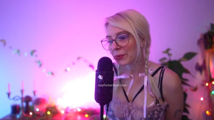 Se filtró el video de besos, sonidos bucales y atención personal de Soph Stardust ASMR