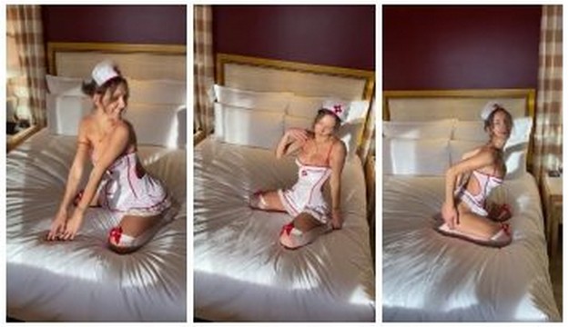 Se filtró el video de la enfermera Rachel Cook Tease