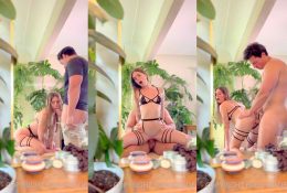 Se filtró el video de montar a cuatro patas de Arizona Sky Lingerie