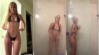 Se filtró el video de transmisión en vivo de Claire Lizzy Full Shower Onlyfans
