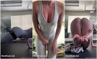 Se filtró el video del instructor de entrenamiento sexy de Stpeach