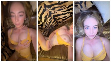 Se filtró el video del sofá POV de tetas grandes Onlyfans