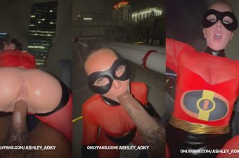 Se filtró el vídeo sexual de Ashley Aoky Elastigirl