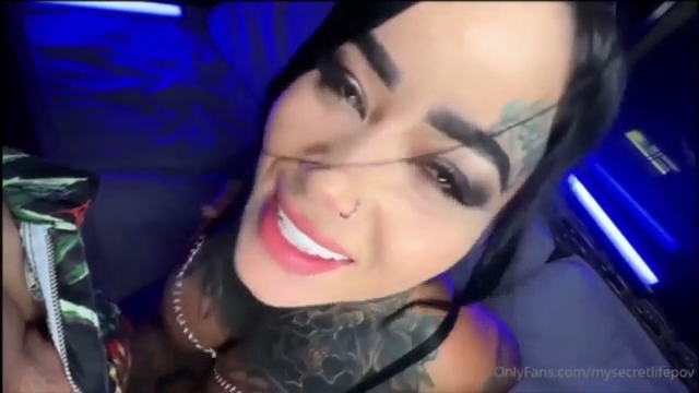 Se filtró el video sexual tatuado de Nya Blu