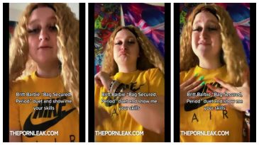 Se filtró la estrella de TikTok Britt Barbie desnuda y en video sexual Onlyfans