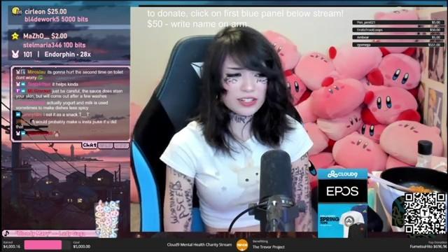 Se filtró la transmisión en vivo de Emiru Hot