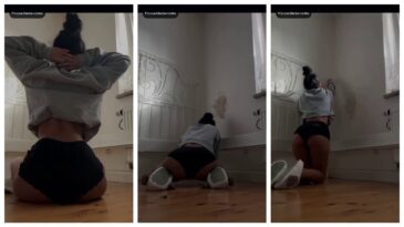 Se filtró un video de estiramiento corporal sexy