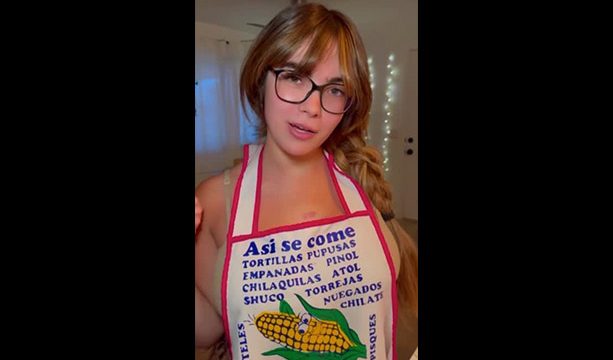 Se filtró un video sexual de la sirvienta PAWG Salarrea