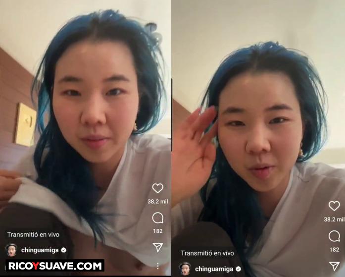 Sujin Kim descuido en live xxx